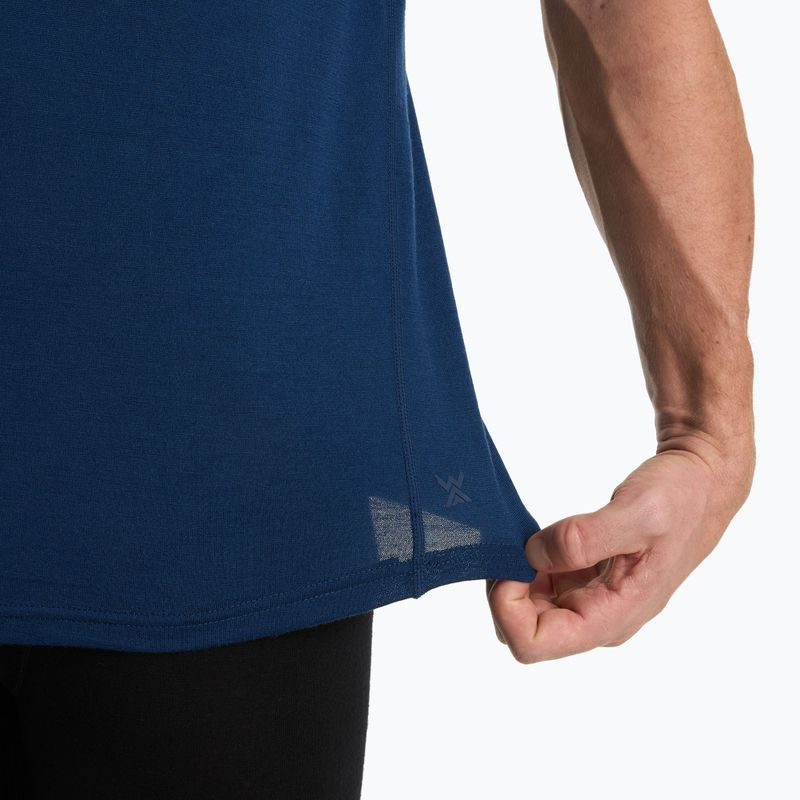 Футболка термічна чоловіча WOOLCANO Merino 100% TEE0546 синій 6