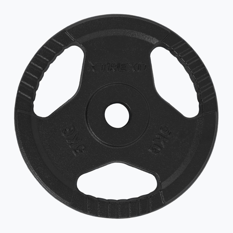 Диск чавунний XTREXO TRX-ICP005 5 кг chrom 3
