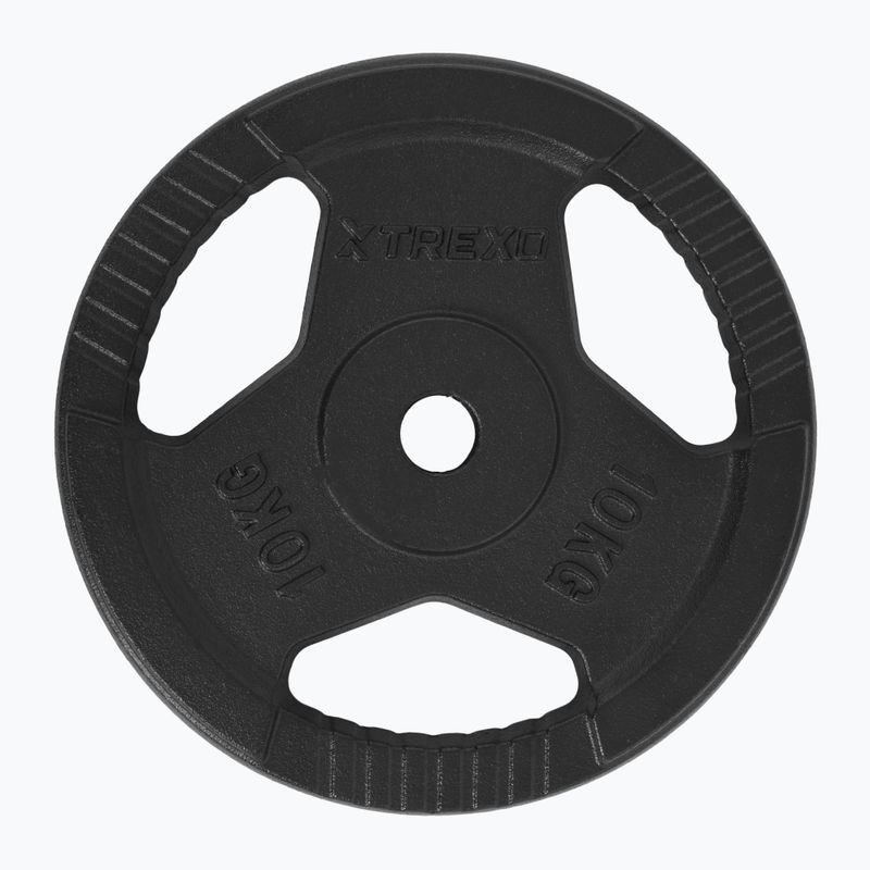 Диск чавунний XTREXO TRX-ICP010 10 кг chrom 3