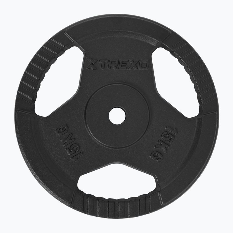Диск чавунний TREXO TRX-ICP015 15 кг chrom 2