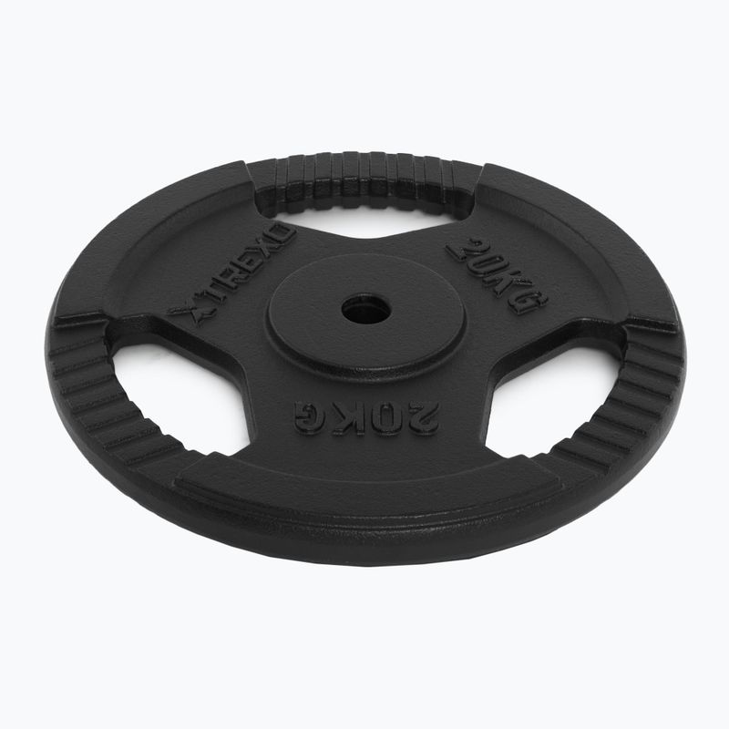 Диск чавунний XTREXO TRX-ICP020 20 кг chrom