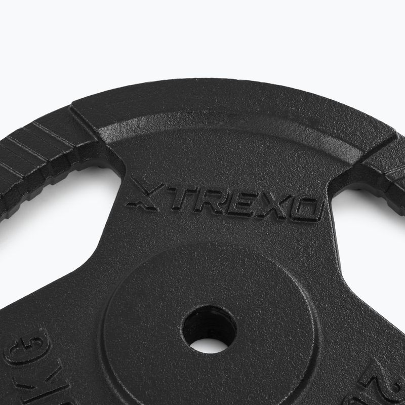 Диск чавунний TREXO TRX-ICP020 20 кг chrom 3