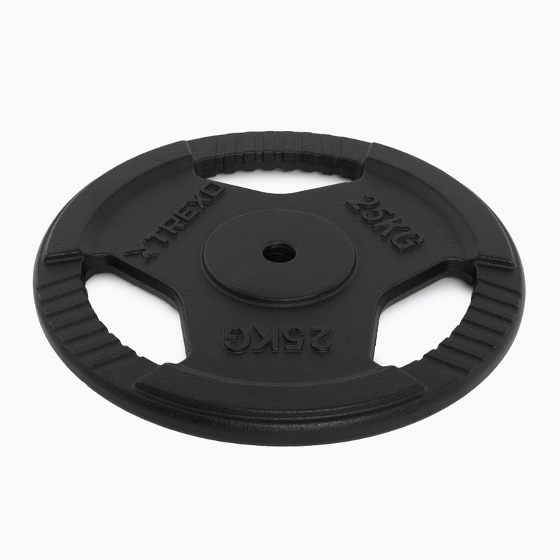 Диск чавунний XTREXO TRX-ICP025 25 кг chrom