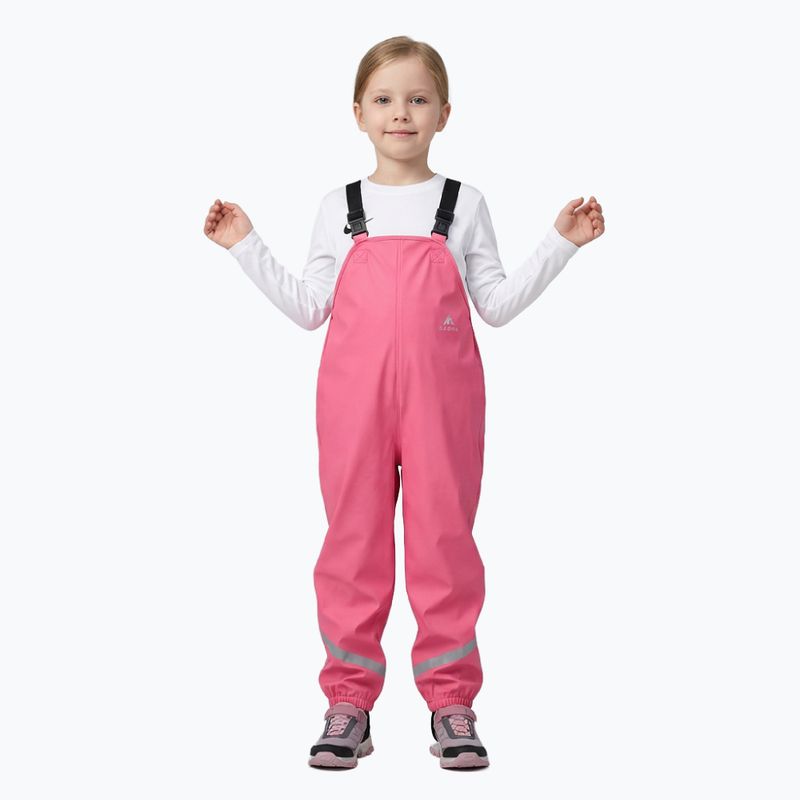 Дитячі дощові штани KADVA AquaLock JR мембрана 5000 рожеві 3