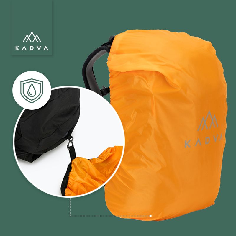 Рюкзак туристичний KADVA Aventura 22 л stalowy блакитний 31