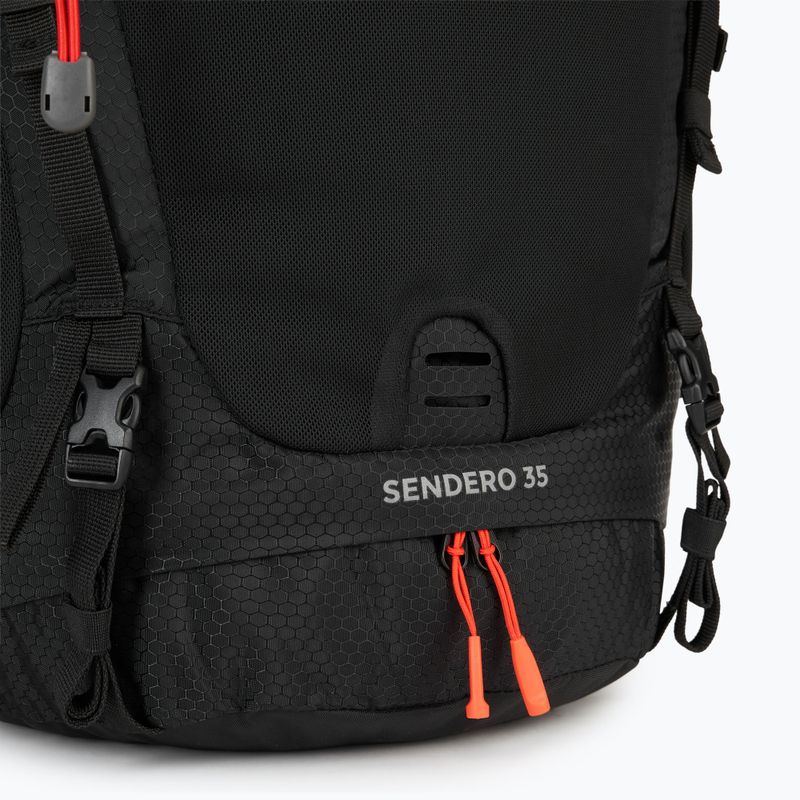 Трекінговий рюкзак KADVA Sendero 35 л чорний 6