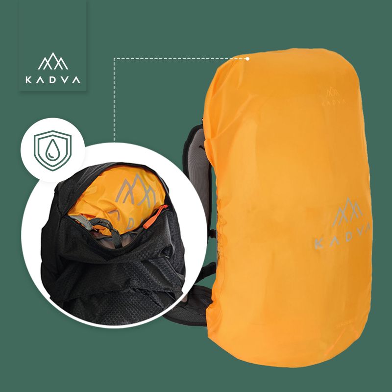 Рюкзак трекінговий KADVA Sendero 35 л чорний 26