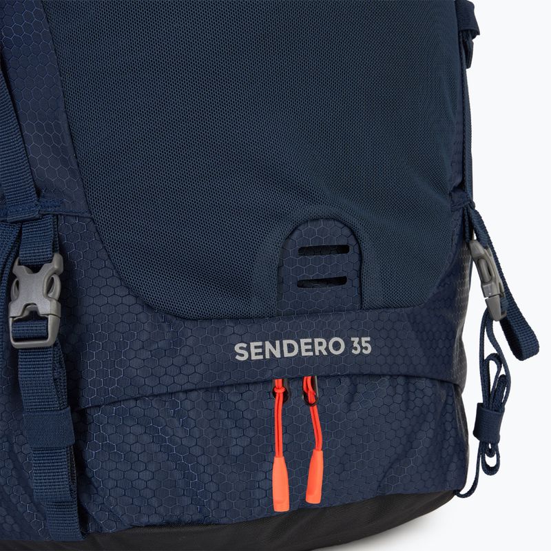 Рюкзак трекінговий KADVA Sendero 35 л stalowy блакитний 5