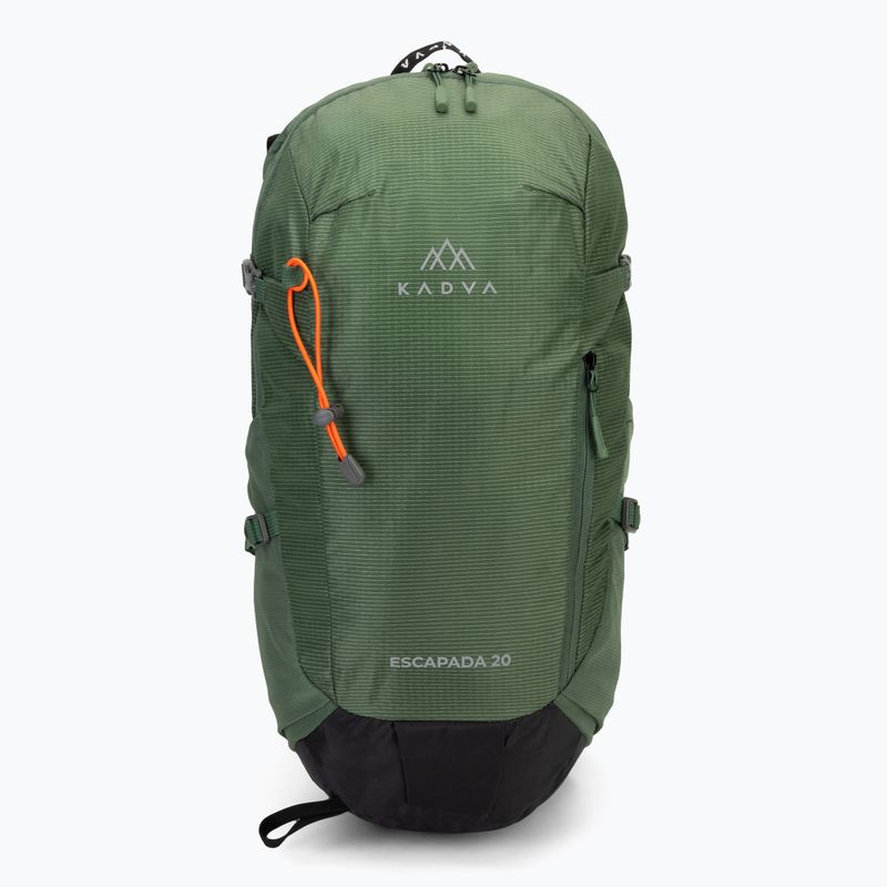 Рюкзак туристичний KADVA Escapada 20 л зелений 2