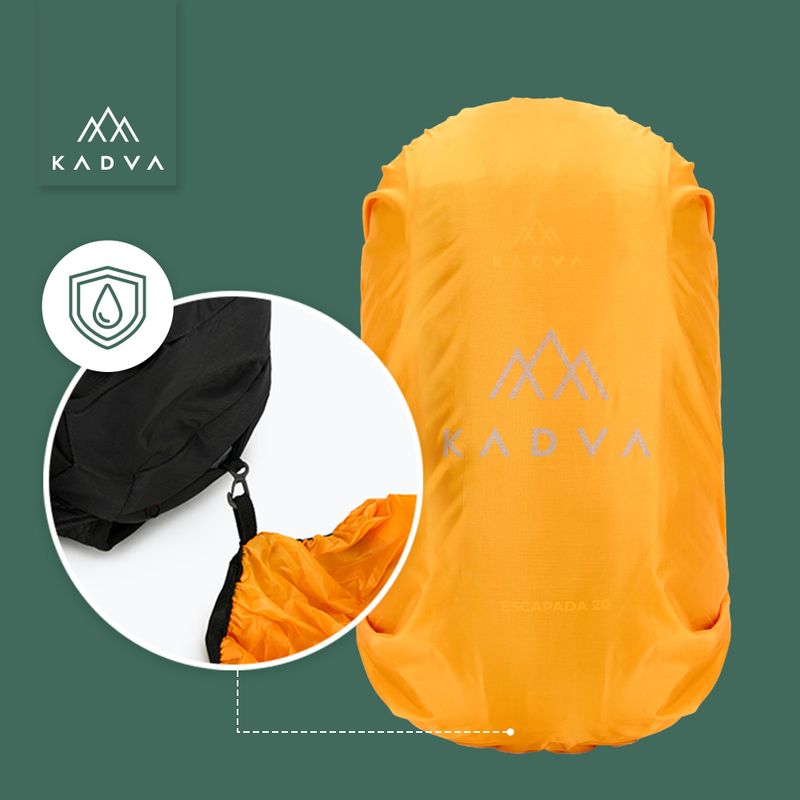 Рюкзак туристичний KADVA Escapada 20 л зелений 20