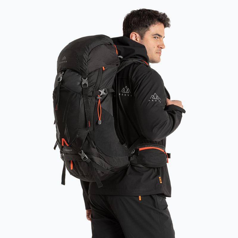 Трекінговий рюкзак KADVA Vagabundo 40 л чорний 2