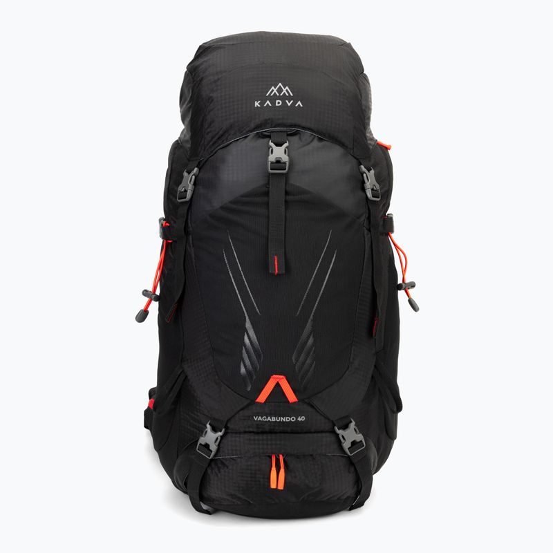 Трекінговий рюкзак KADVA Vagabundo 40 л чорний 3