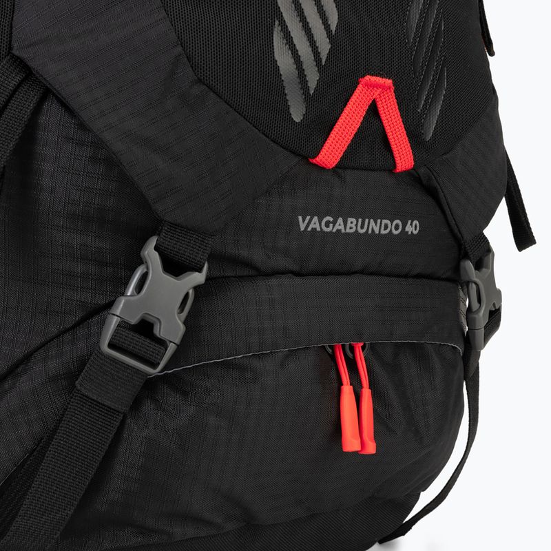 Трекінговий рюкзак KADVA Vagabundo 40 л чорний 9