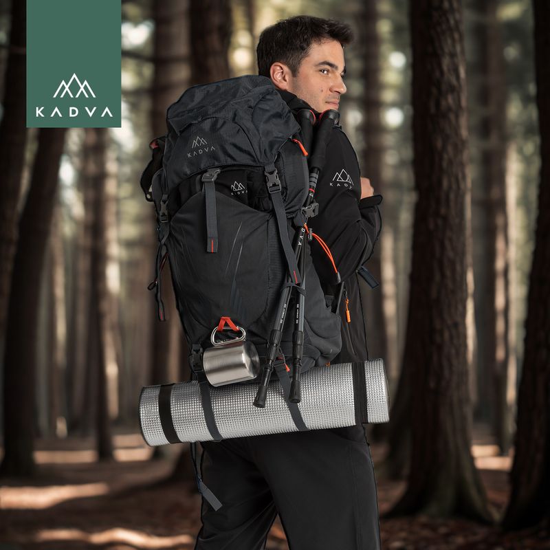 Трекінговий рюкзак KADVA Vagabundo 40 л чорний 31