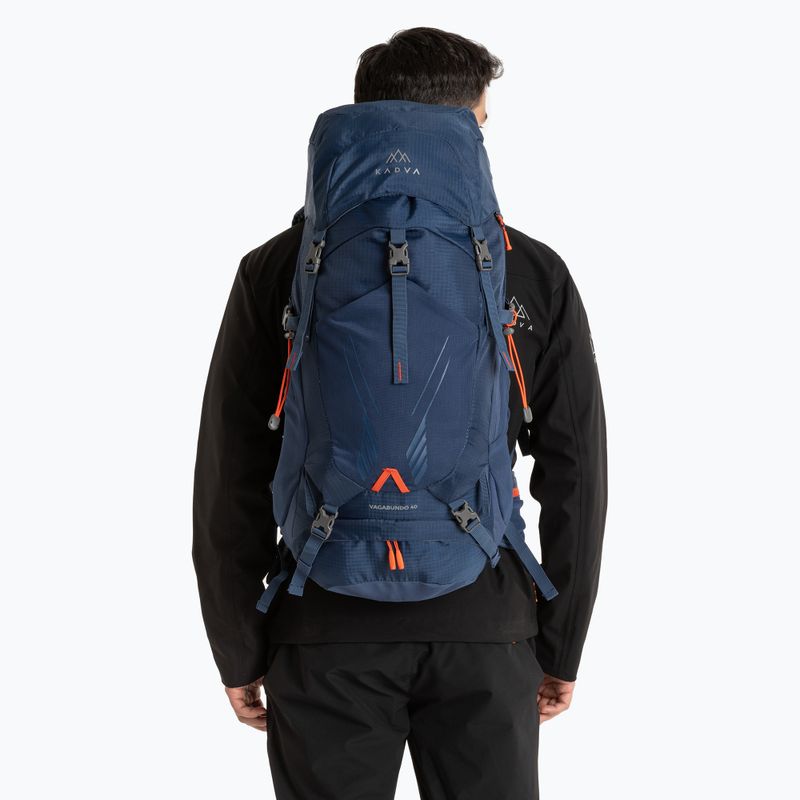 Рюкзак KADVA Vagabundo 40 л блакитний 2