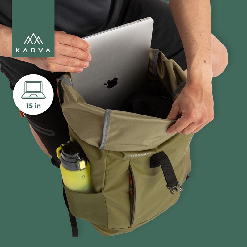 Міський рюкзак KADVA Companion 20 л хакі 20