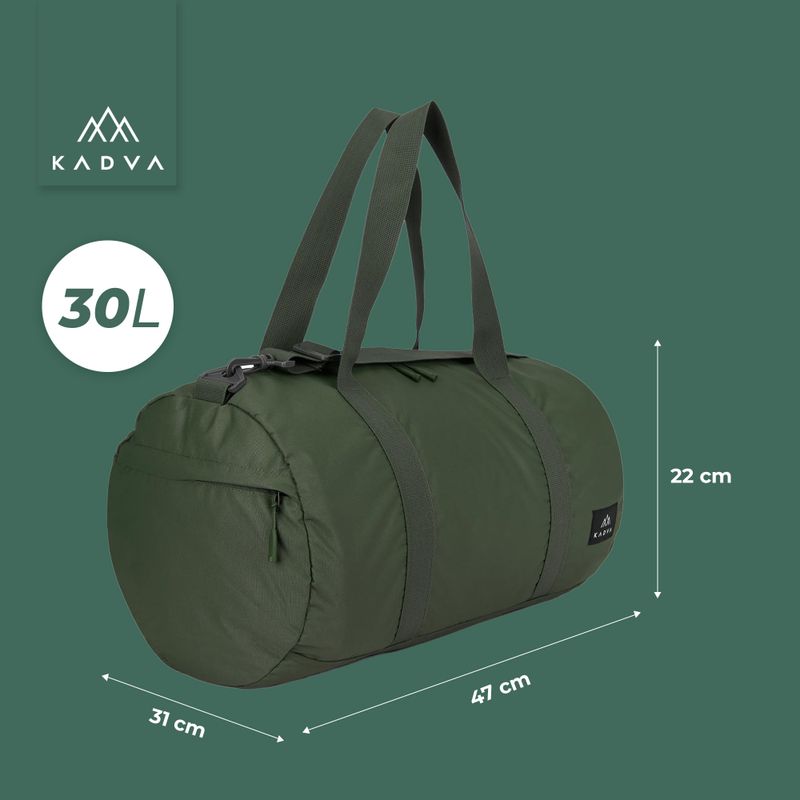 Тренувальна сумка KADVA CityQuest 30 л зелений 10
