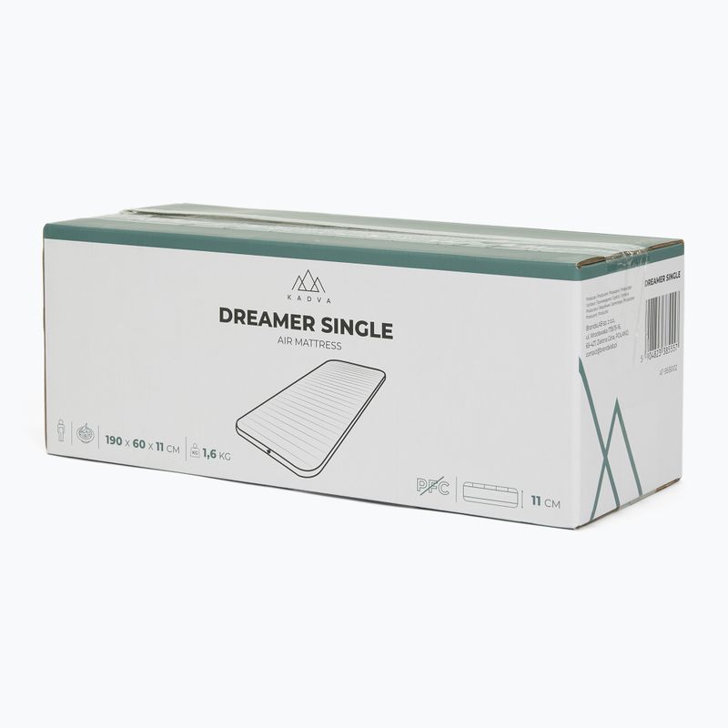 KADVA Dreamer Одномісний надувний матрац синій 9
