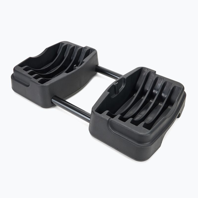 Підставка XTREXO для штанги регульованої + гантеля 2в1 TRX-ABD40 чорний