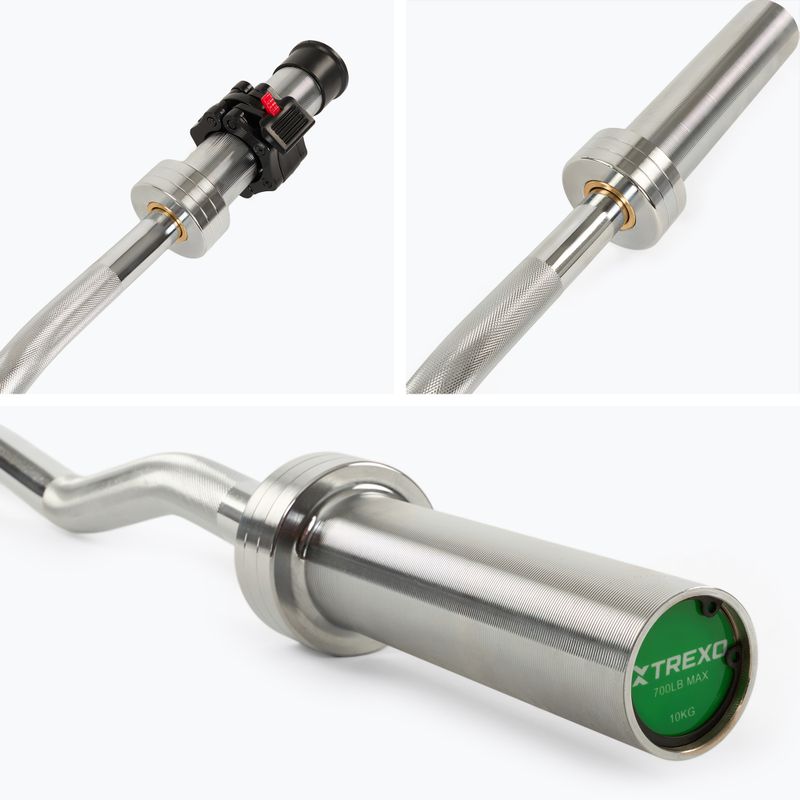 Гриф ламаний TREXO TX-CBB120 сірий 3