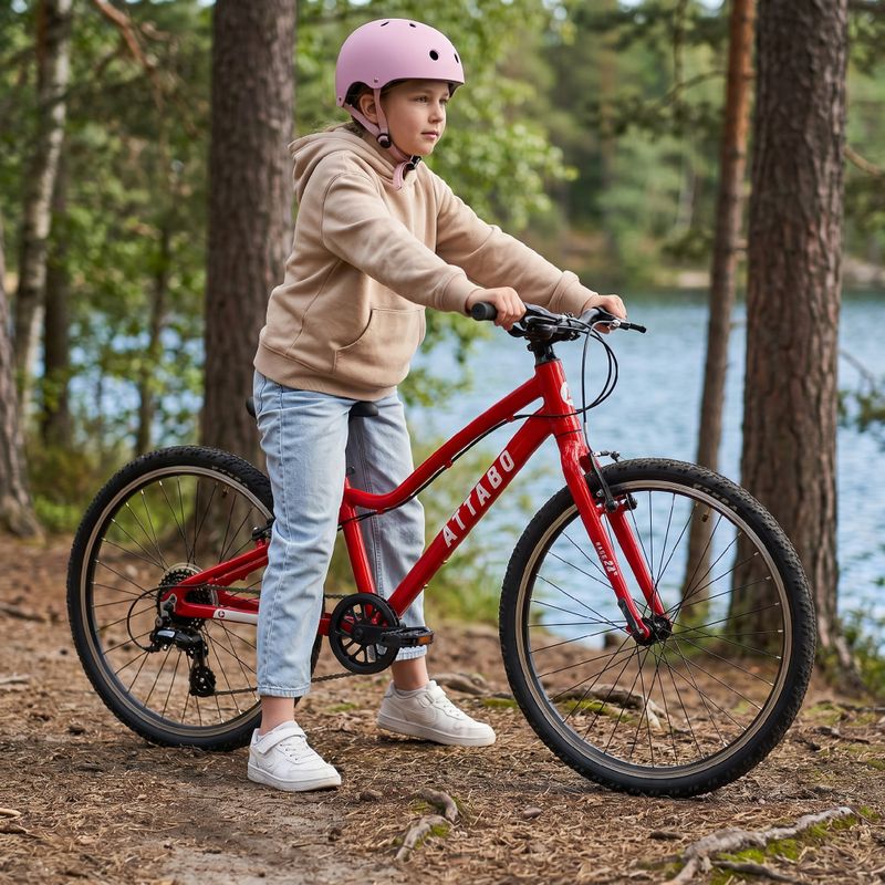 Дитячий велосипед ATTABO EASE 24" червоний 6