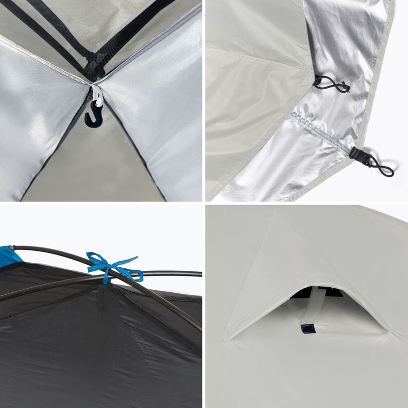 Намет кемпінговий чотиримісний KADVA CAMPdome 4 grey 5
