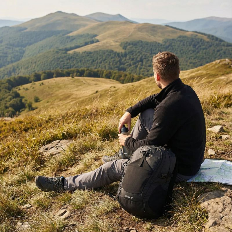 Рюкзак міський KADVA Krok 25 л чорний 10