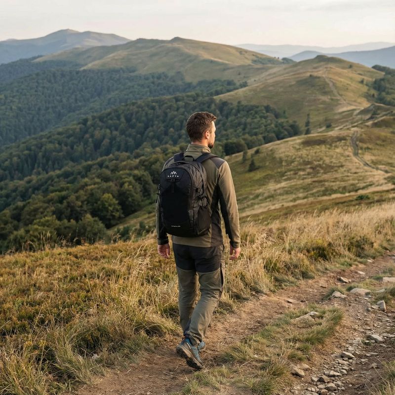 Рюкзак міський KADVA Krok 25 л чорний 11