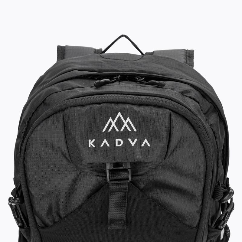 Туристичний рюкзак KADVA з кишенею для ноутбука Krok 25 л чорний 4