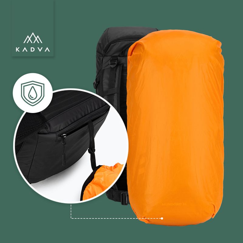 Туристичний рюкзак KADVA Mundoro 35 л чорний 18