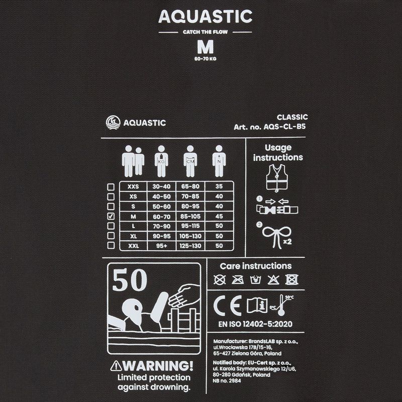 Жилет страхувальний AQUASTIC Classic 50N помаранчевий 13