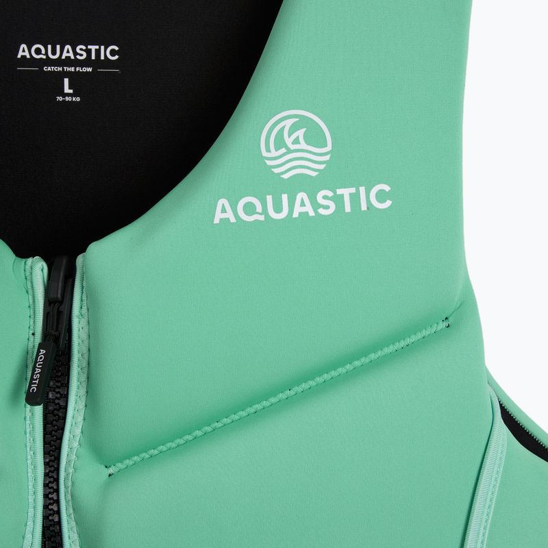 Жилет страхувальний AQUASTIC Omni 50N turkusowy 4