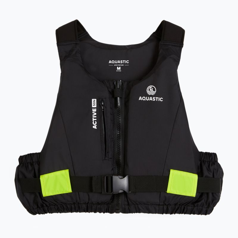 Жилет страхувальний AQUASTIC Active 50N чорний