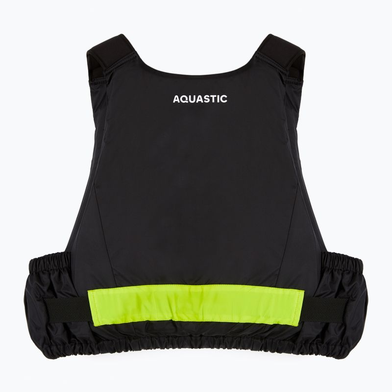 Жилет страхувальний AQUASTIC Active 50N чорний 2