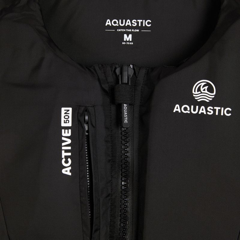 Жилет страхувальний AQUASTIC Active 50N чорний 3
