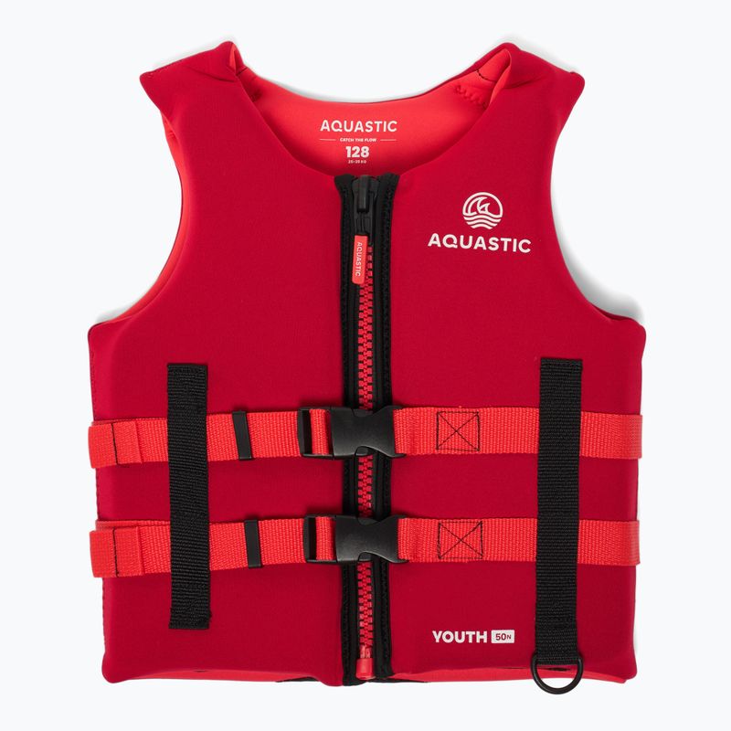 Жилет страхувальний дитячий AQUASTIC Youth 50N червоний