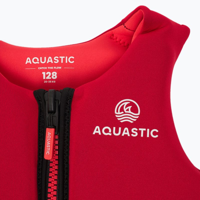 Жилет страхувальний дитячий AQUASTIC Youth 50N червоний 3