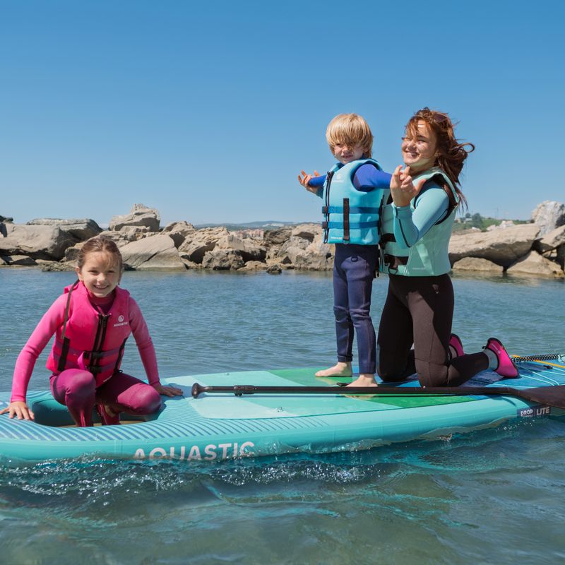 Жилет страхувальний дитячий AQUASTIC Youth 50N блакитний 8