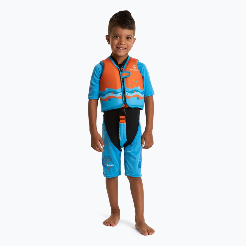 Жилет страхувальний дитячий AQUASTIC Junior помаранчевий 4