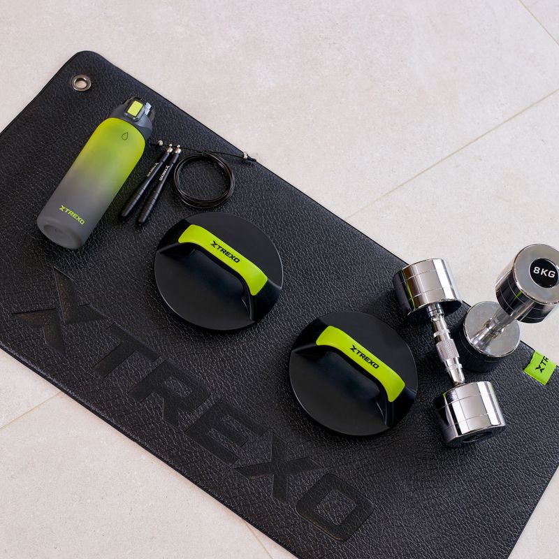 Пляшка XTREXO Haust 1000 мл жовта/чорна 11