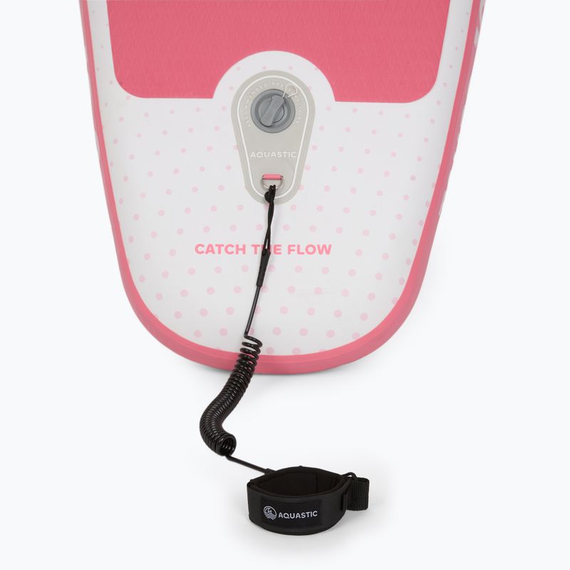 Набір дошка SUP надувна AQUASTIC Taupo 10'8" allround pink 12