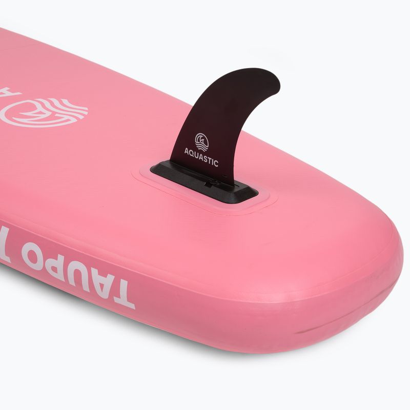Набір дошка SUP надувна AQUASTIC Taupo 10'8" allround рожевий 13