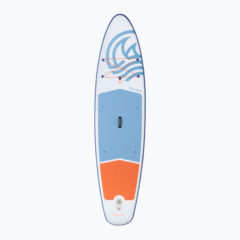 Набір дошка SUP надувна AQUASTIC Taupo 10'8" allround blue 3