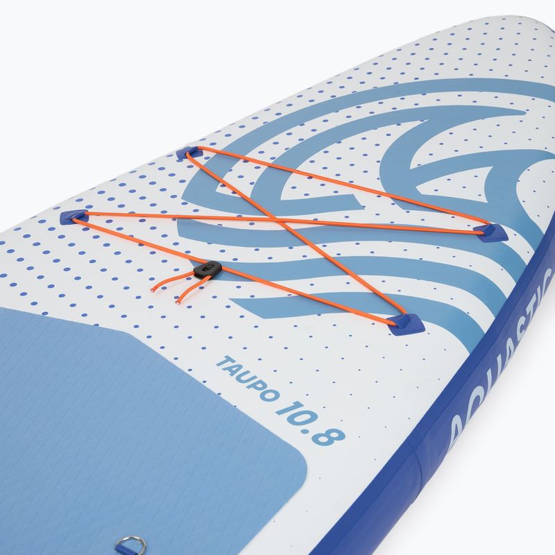 Набір дошка SUP надувна AQUASTIC Taupo 10'8" allround синій 7