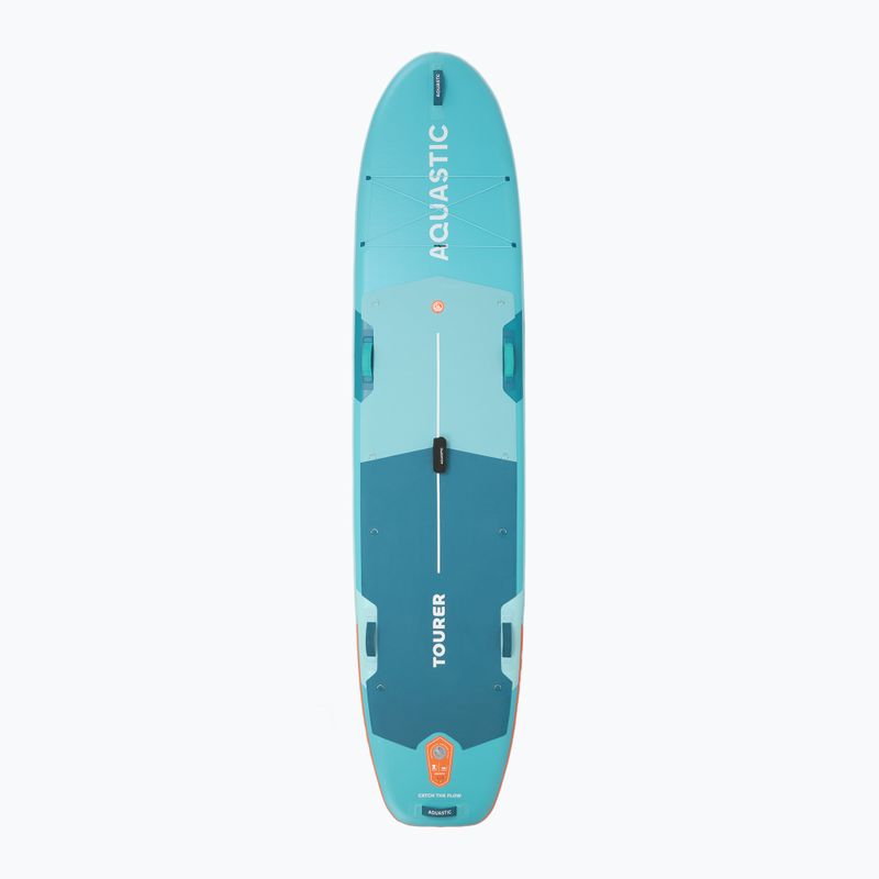 Набір дошка SUP надувна AQUASTIC Tourer 12'0" 2-os зелений 4