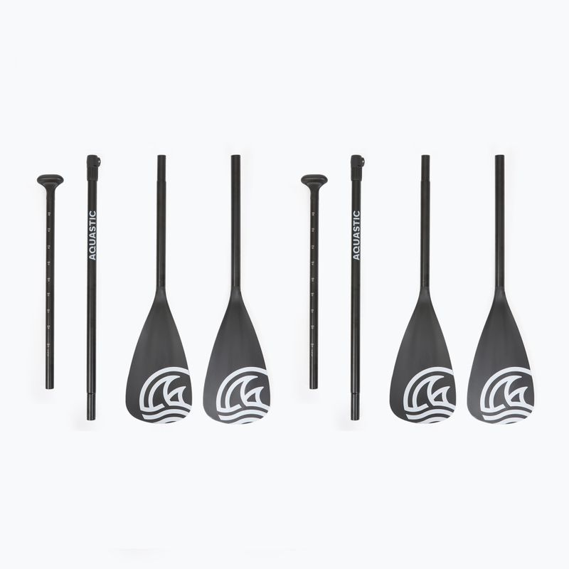 Набір дошка SUP надувна AQUASTIC Tourer 12'0" 2-os green 17