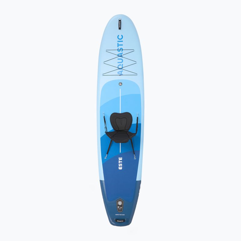 Набір дошка SUP надувна AQUASTIC This 12'0" blue 3