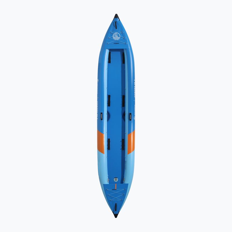 Байдарка надувна тримісна AQUASTIC Cortez 15'7" hybrid blue 3