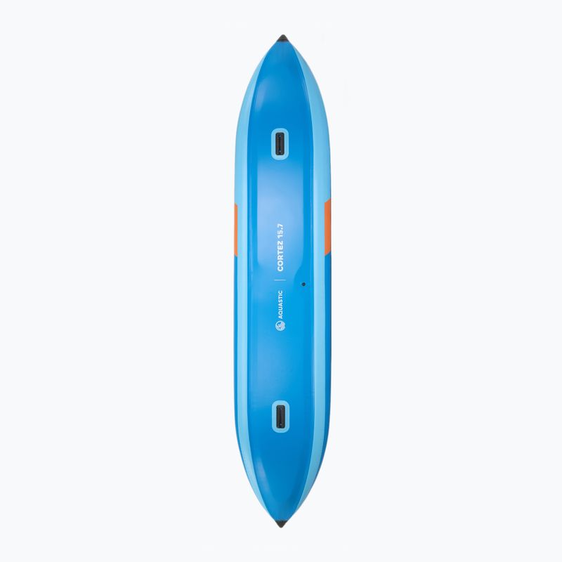Байдарка надувна тримісна AQUASTIC Cortez 15'7" hybrid blue 5