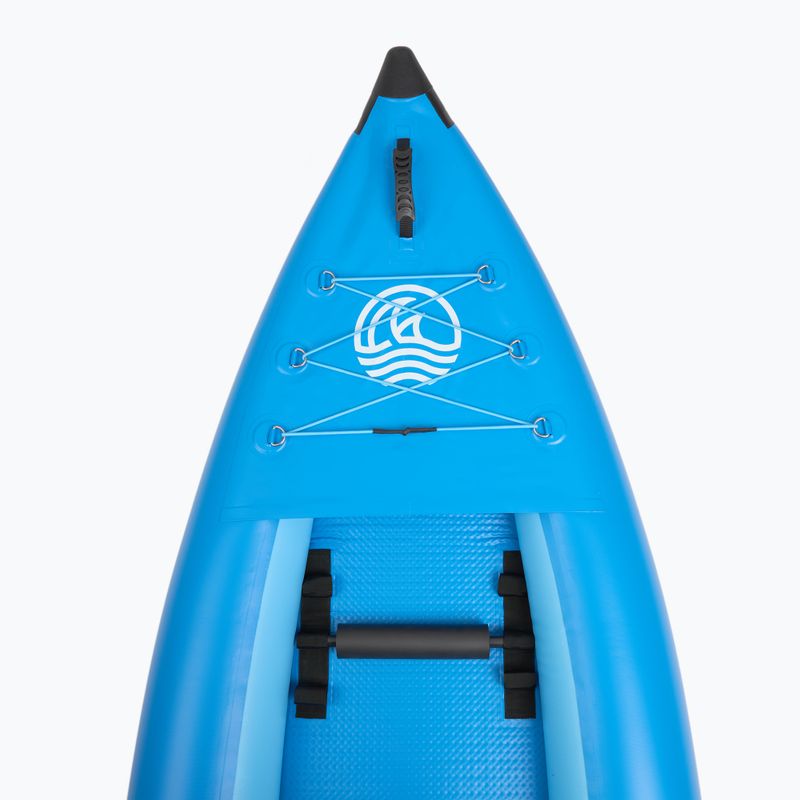 Байдарка надувна тримісна AQUASTIC Cortez 15'7" hybrid blue 7